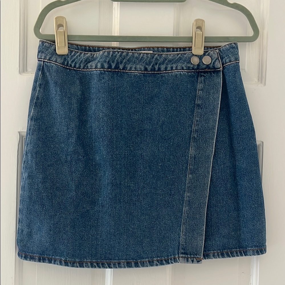 Denim Mini Skirt